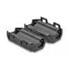 Zacisk ferrytowy DELOCK 80945, czarny, nikiel/tworzywo sztuczne/cynk, 16,5×30×14 mm, opakowanie 2 szt.
