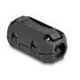 Zacisk ferrytowy DELOCK 80945, czarny, nikiel/tworzywo sztuczne/cynk, 16,5×30×14 mm, opakowanie 2 szt.