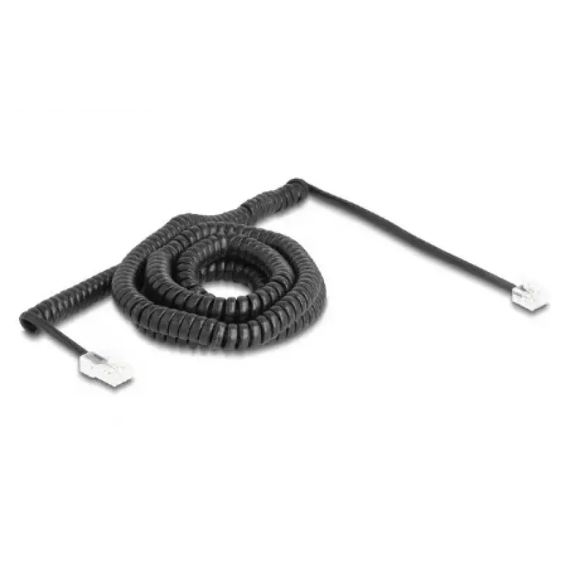 Kabel telefoniczny DeLOCK 10 m czarny RJ-11 – RJ-45