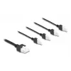 Kabel zasilający DeLOCK 90173 Czarny 1 m 4 x DC