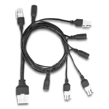 Kabel zasilający DeLOCK 90173 Czarny 1 m 4 x DC
