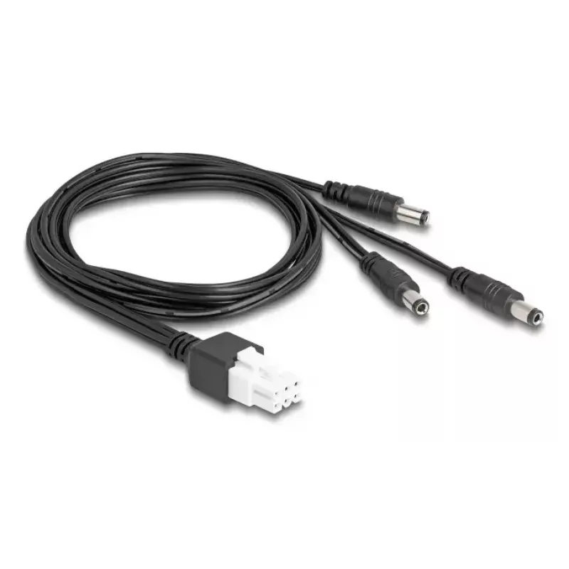 Kabel zasilający DeLOCK 90168 Czarny 1 m 3 x DC 48 V