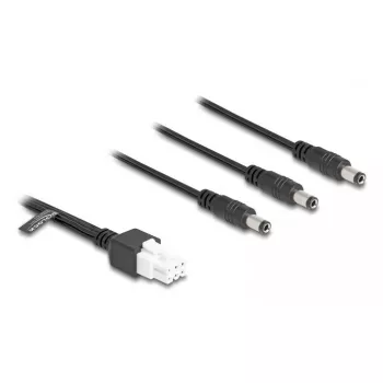Kabel zasilający DeLOCK 90168 Czarny 1 m 3 x DC 48 V