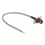 Kabel koncentryczny DELOCK 90733 RG-316/U 0,2 m ze złączem FAKRA F