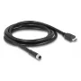 Kabel DELOCK M12 A-kodowany 17-pin (żeński) na HDMI (męski) 2 m
