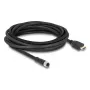 Kabel DELOCK M12 A-kodowany 17-pinowe gniazdo na HDMI wtyk 5 m czarny
