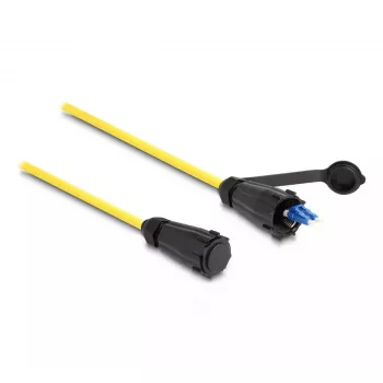 DeLOCK Kabel światłowodowy LC Duplex na LC Duplex 1m jednomodowy IP68