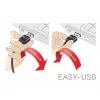 Kabel USB DeLOCK 83856 USB 2.0 2m USB A Micro-USB B Czarny