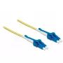 Kabel światłowodowy DeLOCK 85083 1m LC Żółty