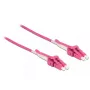 Kabel światłowodowy DeLOCK 85134 3m LC Różowy