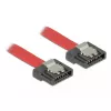 Kabel SATA DeLOCK 0.5m SATA III 7-pin czerwony