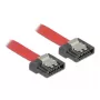 Kabel SATA DeLOCK 0.5m SATA III 7-pin czerwony