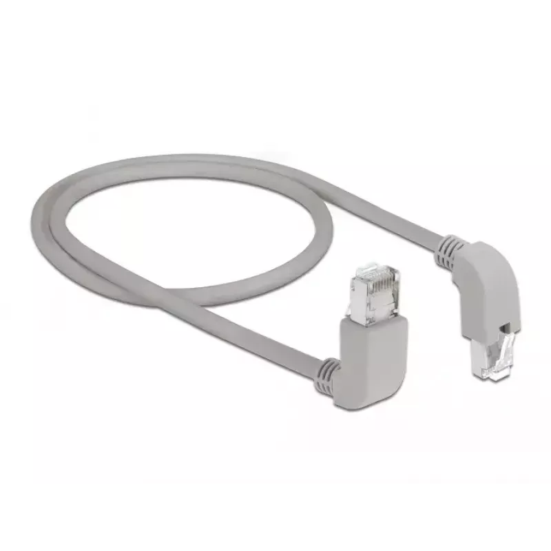 Kabel sieciowy DeLOCK 85870 0,5 m Cat6a S/FTP szary