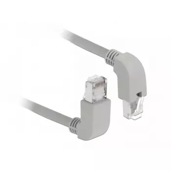 Kabel sieciowy DeLOCK 85870 0,5 m Cat6a S/FTP szary