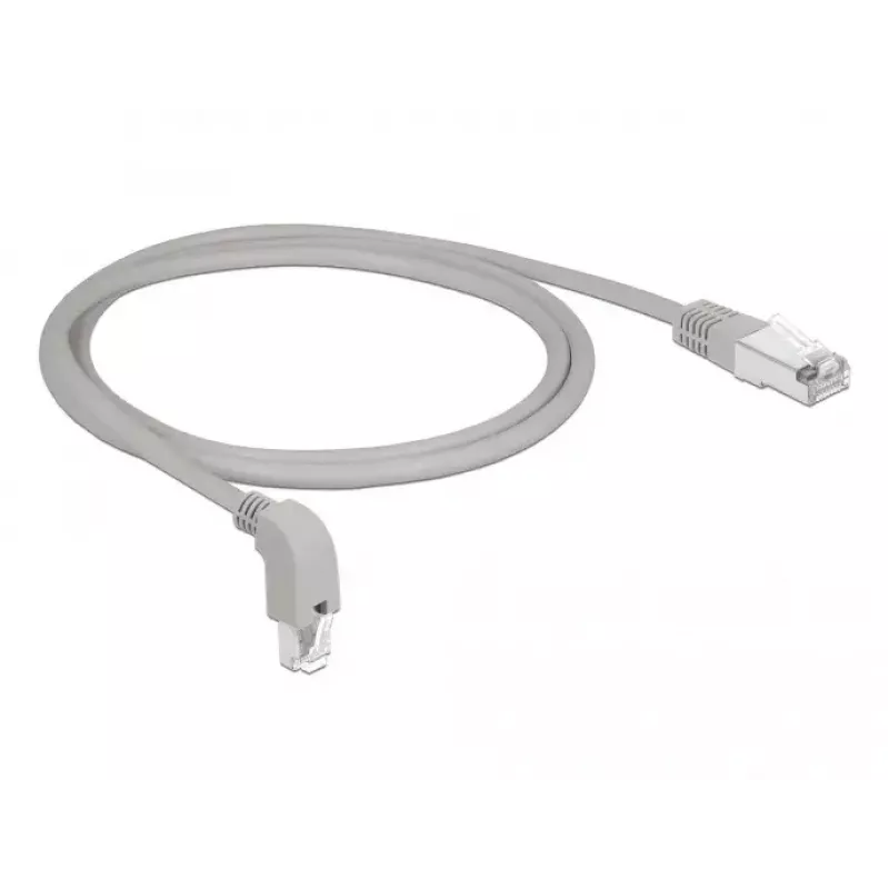 Kabel sieciowy DeLOCK 85874 RJ-45 Cat6a 1 m szary