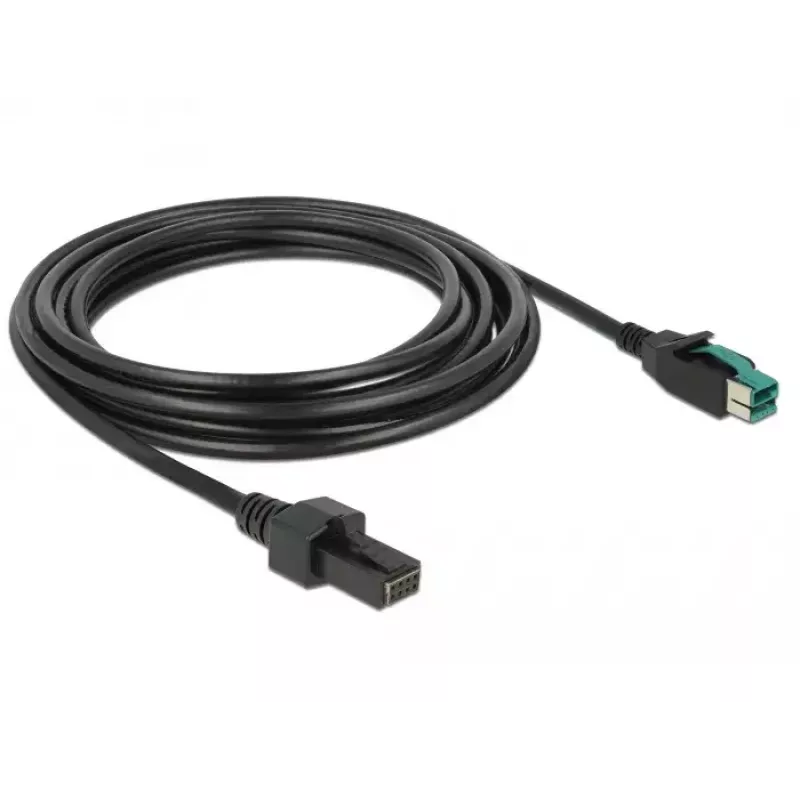 Kabel zasilający DeLOCK 85485 4m PoweredUSB czarny
