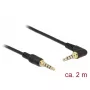 Kabel audio DeLOCK 85613 2m 3,5mm czarny
