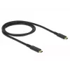 Kabel USB DeLOCK 85207 USB 3.2 Gen 2 1m USB C Czarny