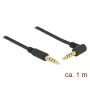Kabel audio DeLOCK 85610 1 m 3,5 mm czarny