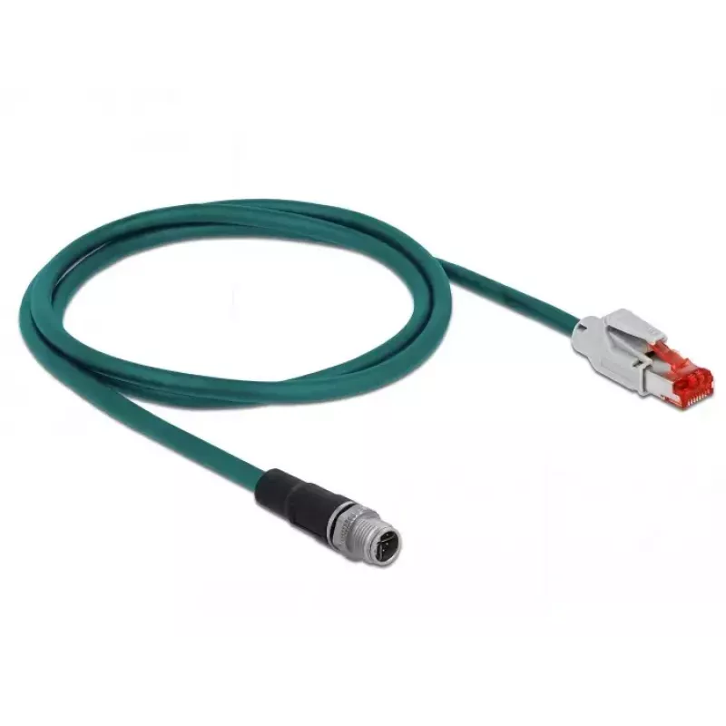 Kabel sieciowy DeLOCK 85425 RJ45 Cat6 1m Czarny
