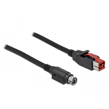 Kabel PoweredUSB DeLOCK 85947 24V Mini-DIN 3-pin 3m