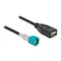 Kabel HSD Z męski do USB 2.0 Typ-A żeński 1 m DeLOCK