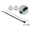 Opaska zaciskowa DeLOCK 19464 L 110 x S 2.5 mm 100 sztuk