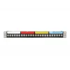 Patch Panel DeLOCK 19 cali 24 porty z prowadnicą kabli