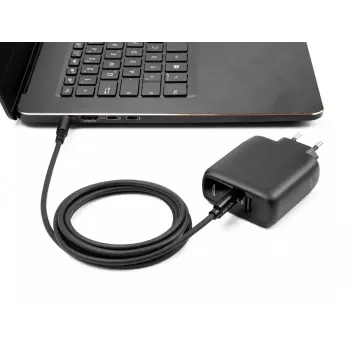Kabel do ładowania laptopa DeLOCK USB Type-C męski na HP 4.8 x 1.7 mm męski 1.5 m 20 V