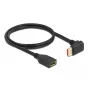 Kabel przedłużający DisplayPort DeLOCK 90° w dół zagięty 8K 1m