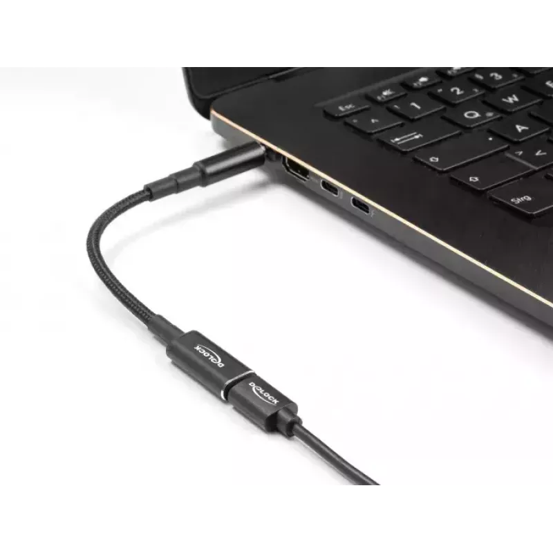 adapter kablowyowy DeLOCK USB Type-C żeński na Dell 7,4 x 5,0 mm męski 15 cm