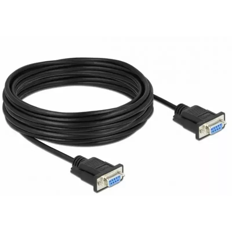 Kabel szeregowy RS-232 DeLOCK 87525 10m Żeński na Żeński