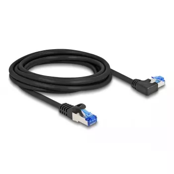 Kabel sieciowy DeLOCK RJ45 Cat.6A S/FTP 3m Czarny