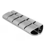 Element montażowy do kanału kablowego DeLOCK 20802 75 x 45 mm 5 sztuk srebrny