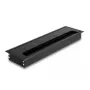 Przepust kablowy DELOCK 66857 do biurka, czarny, 80×280×28 mm, 1 szt.