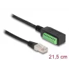 DeLOCK Kabel RJ45 Cat.5e wtyk do adaptera bloku zaciskowego 21,5 cm