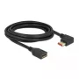Przedłużacz DisplayPort DeLOCK 87076 3m 8K 60Hz wtyk 90° lewo-kątowy do gniazda