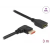 Przedłużacz kabla DisplayPort DeLOCK 87079 3m 8K 60Hz kątowy