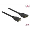 Kabel DisplayPort żeński na żeński do montażu panelowego DeLOCK 87101