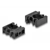 Osłona kabla DeLOCK 60482 Czarna 8 szt. Plastik 30 mm