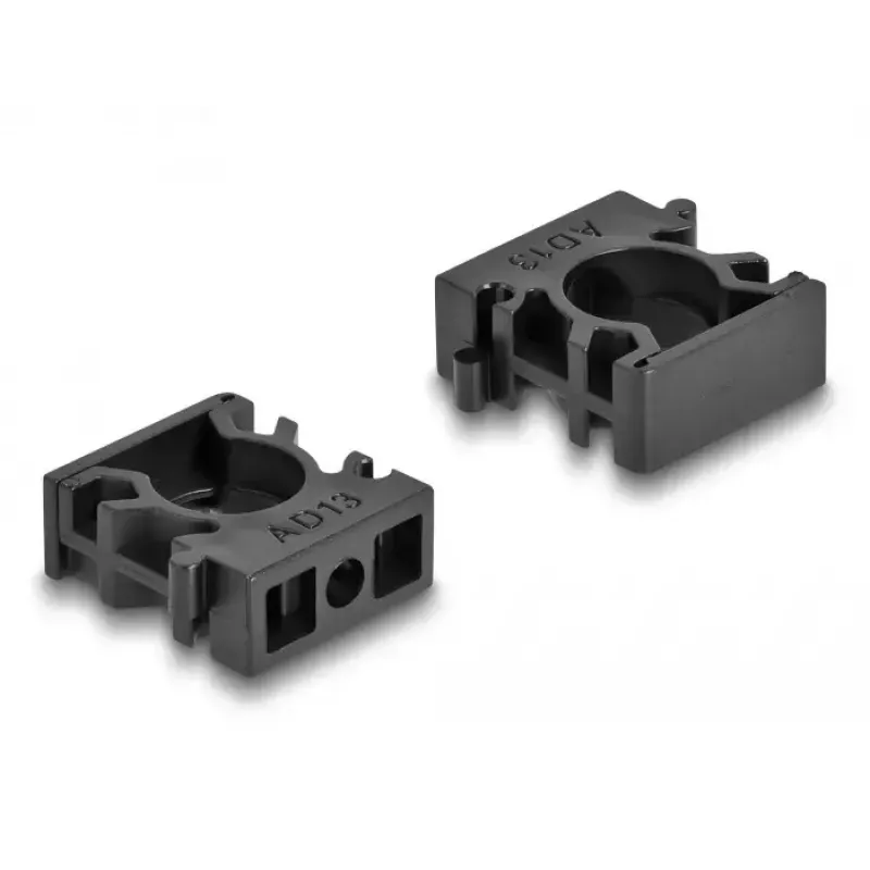 Osłona kabla DeLOCK 60482 Czarna 8 szt. Plastik 30 mm