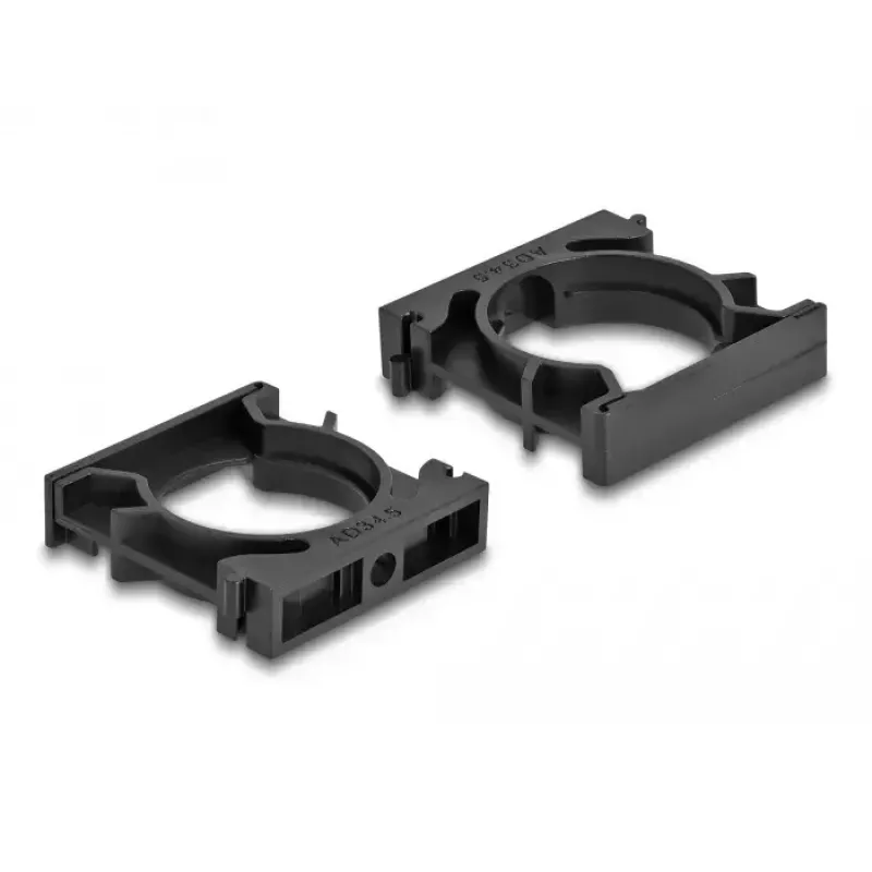 Uchwyt na przewody DeLOCK 60488 34,5 mm czarny 4 sztuki