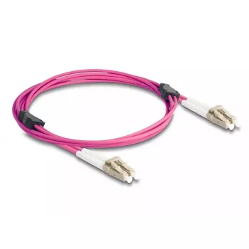 DeLOCK Kabel światłowodowy LC Duplex do LC Duplex OM4 2m