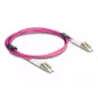 DeLOCK Kabel światłowodowy LC Duplex do LC Duplex OM4 2m