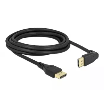 Kabel DELOCK DisplayPort 3 m, DisplayPort do DisplayPort, średnica 5,7 mm, obsługa do 32 kanałów audio