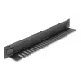 Panel szczotkowy DeLOCK 66552 Czarny Metal 48mm Szerokość 482mm Głębokość 44.4mm Wysokość