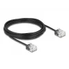 Kabel sieciowy DeLOCK RJ45 Cat.6 UTP 5m Czarny