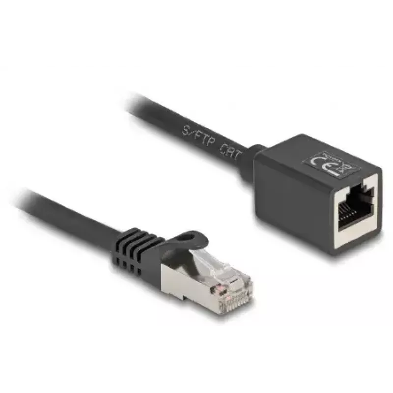 Kabel sieciowy DeLOCK 90318 RJ-45 Cat6a 5 m Czarny