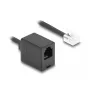Kabel telefoniczny DeLOCK 90232 3 m Czarny RJ-11