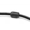 Zacisk ferrytowy DELOCK 80948, czarny, nikiel/tworzywo sztuczne/cynk, 36×23,5×22,2 mm, opakowanie 2 szt.